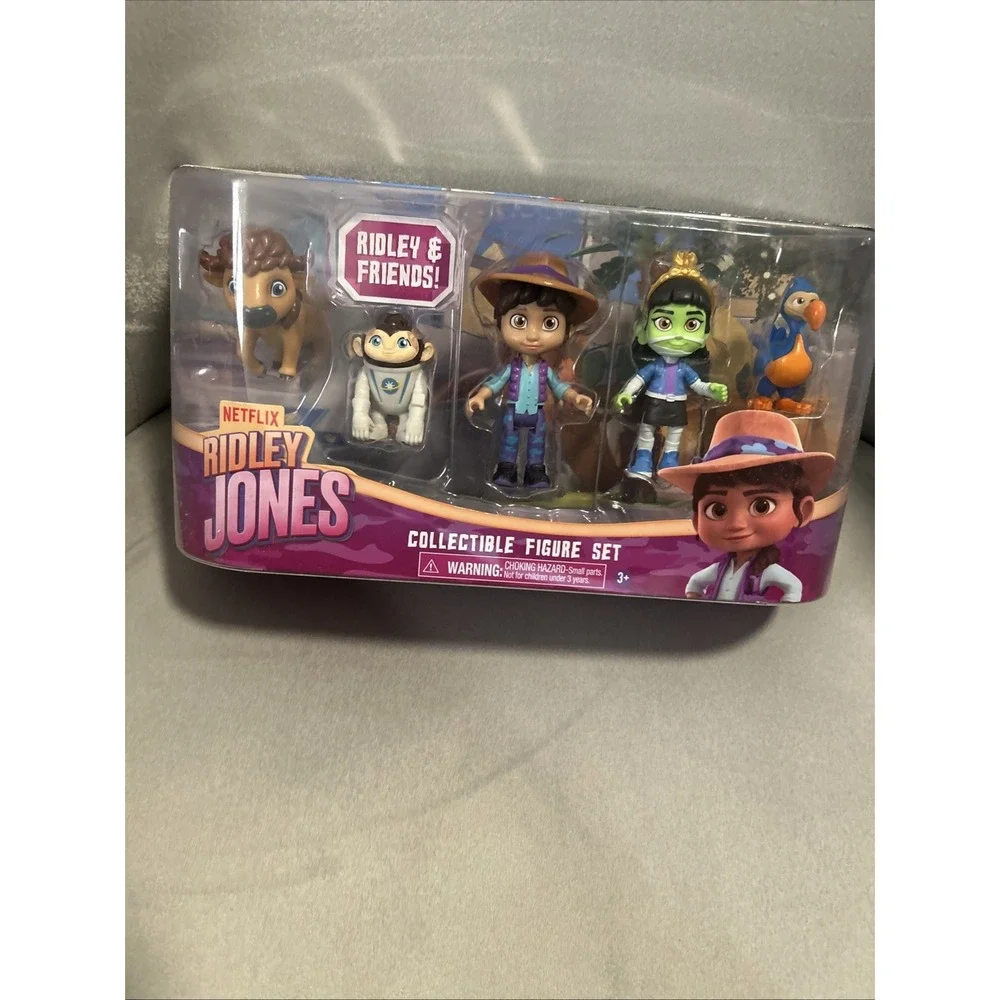 Netflix Ridley Jones Collectible Figure Set 5-Pack of Ridley Jones & Friends